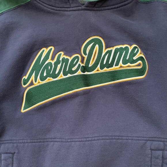 JanSport Notre Dame Fighting Irish Size Small Hoodie Pullover Sweatshirt Vintage - Picture 3 of 12
